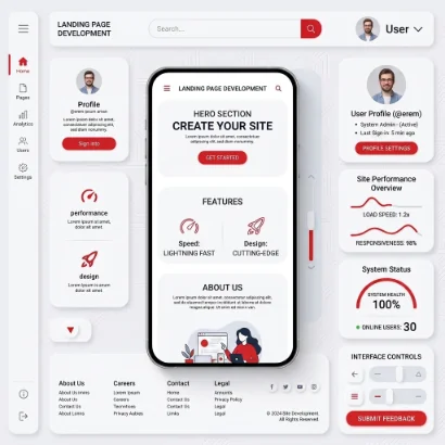 Макет Landing Page